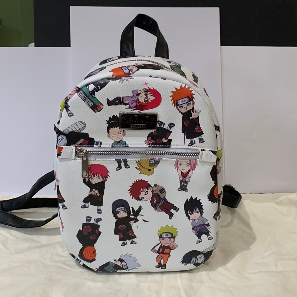 Narato Shippuden Chibi Character Mini Backpack